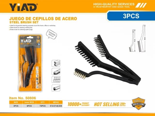 Čelični četka set 50806