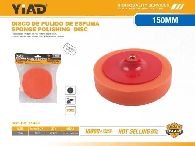 Sunđerasti disk za poliranje 51453
