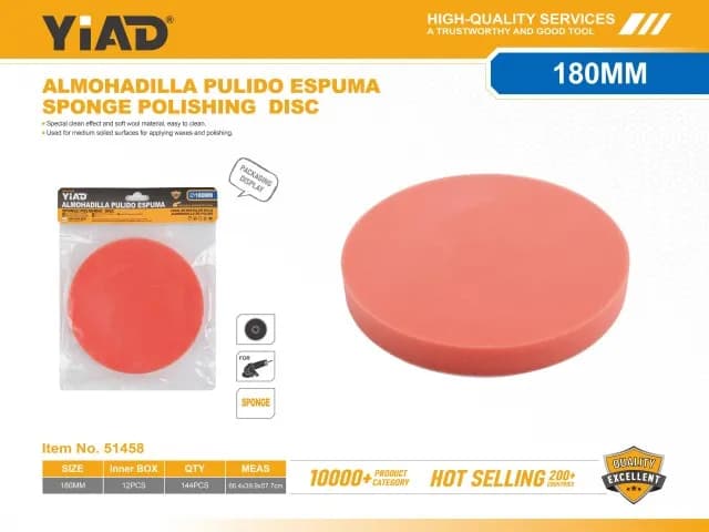 Sunđerasti disk za poliranje 51458