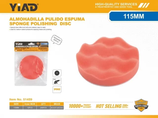 Sunđerasti disk za poliranje 51459
