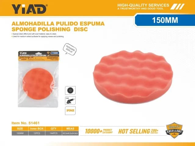Sunđerasti disk za poliranje 51461