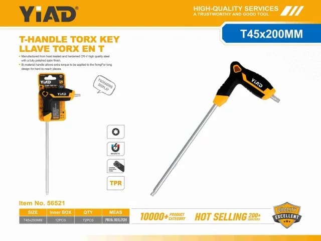 Torx ključ sa T-ručkom 56521