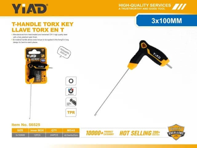 Torx ključ sa T-ručkom 56525