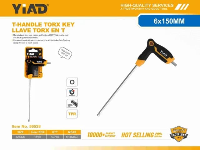 Torx ključ sa T-ručkom 56528