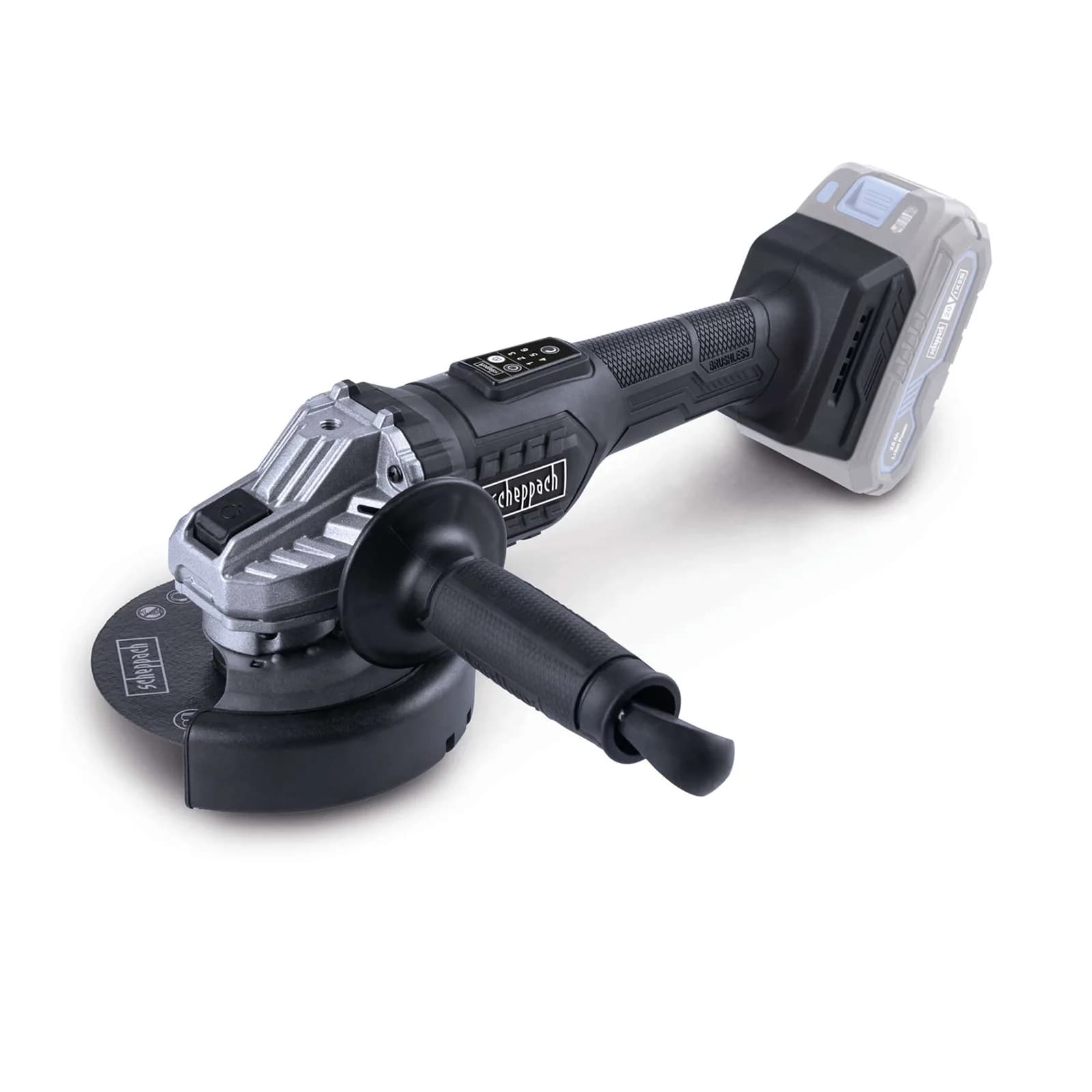 Scheppach aku ugaona kutna brusilica Brushless IXES BC-WS125BE-X – Solo
