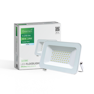 LED reflektor Green Tech 4250 lm, 50W, 6500K, IP65, bijeli
