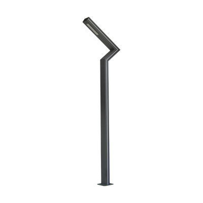 LED ulična svjetiljka Green Tech sa stupom 30W, 4000K + zelena boja svjetl., 4m