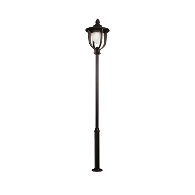 LED ulična svjetiljka Green Tech sa stupom, 30W, 3000K, 4 m
