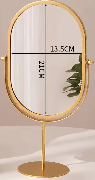 OGLEDALO GOLD 18X10X32,5 MAK1073