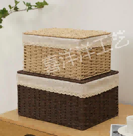 MAKER DEKOR.KORPA PLETENA SA POKL.30X20X15CM MAK1096 56933