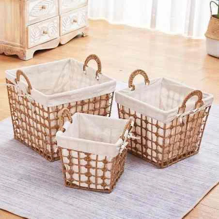 MAKER KORPA ZA VEŠ 27X27X25/32CM MAK1105 56910