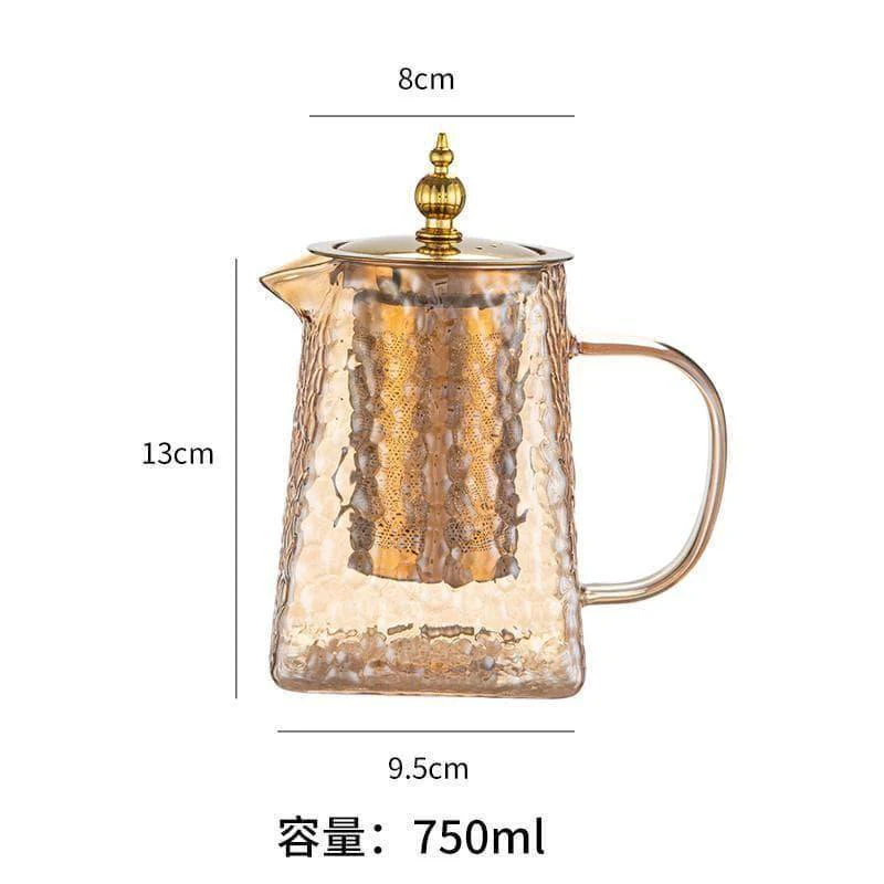 STAKLENI ČAJNIK 350ML MAK1613