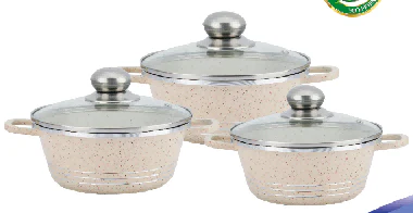 SET ŠERPA 6PCS 18-22CM MAK1795