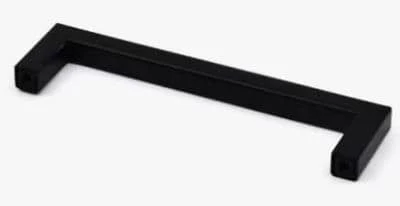 RUČKICA ZA NAMJEŠTAJ INOX CRNA 12x12x128  MAK1892