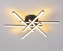 MAKER LED PLAFONJERA D60CM 48W BLACK3000K MAK3097