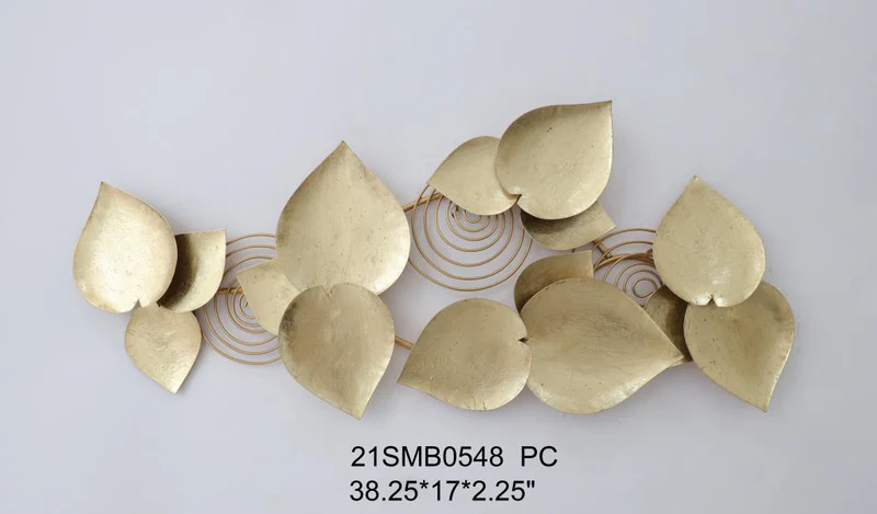 MAKER DEKORACIJA 38,25X17X2,25CM ZLATO MAK3275
