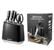SET NOŽEVA INOX 6/1 NA STALKU MAK3303