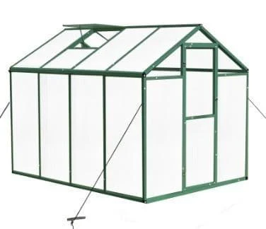 BAŠTENSKI STAKLENIK DIM.1,85X2,46X2,2M MAK3306