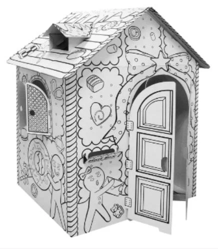 MAKER KARTONSKA KUĆICA 81,3X63,7X94,8CM MAK3326